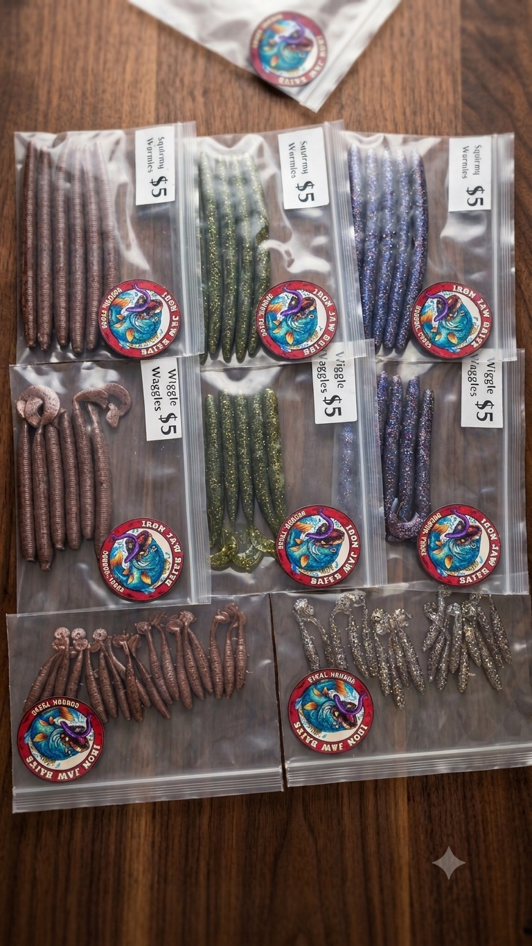 5 inch squirmy wormies